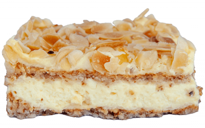 Sweet news: Glutenfree Tart with cream and almonds