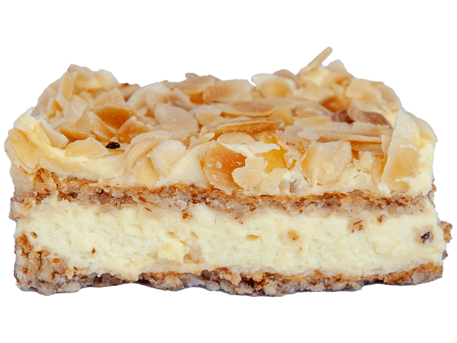 Sweet news: Glutenfree Tart with cream and almonds